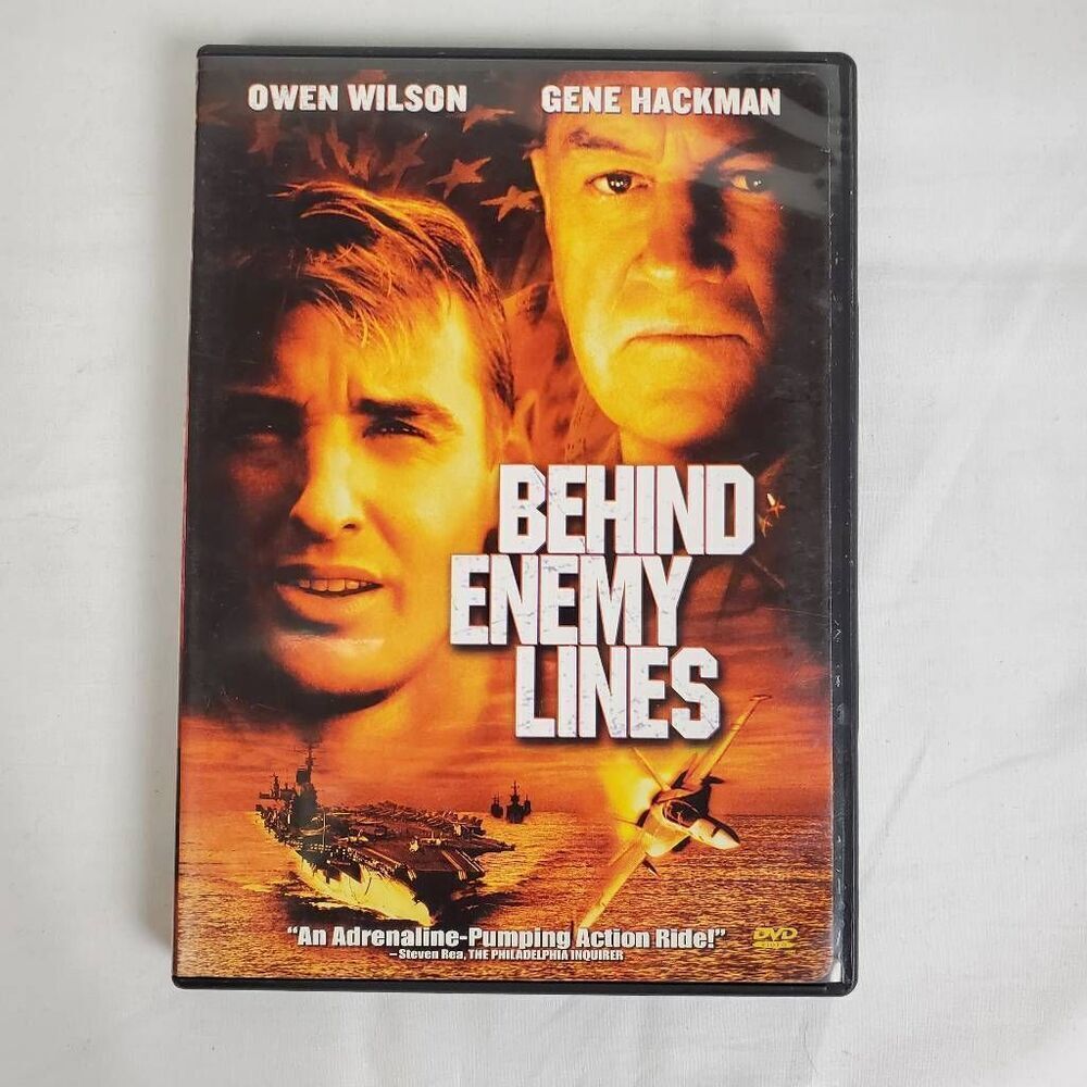 Behind Enemy Lines (DVD, 2001, Owen Wilson, Gene Hackman)